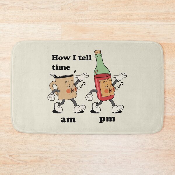 Item preview, How i tell time? Coffee and Wine designed and sold by ValentinaHramov.