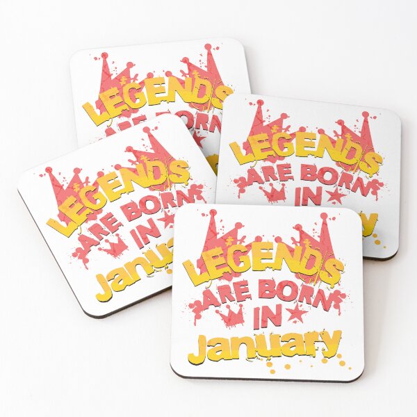 Item preview, Legends are born in January designed and sold by Melcu.