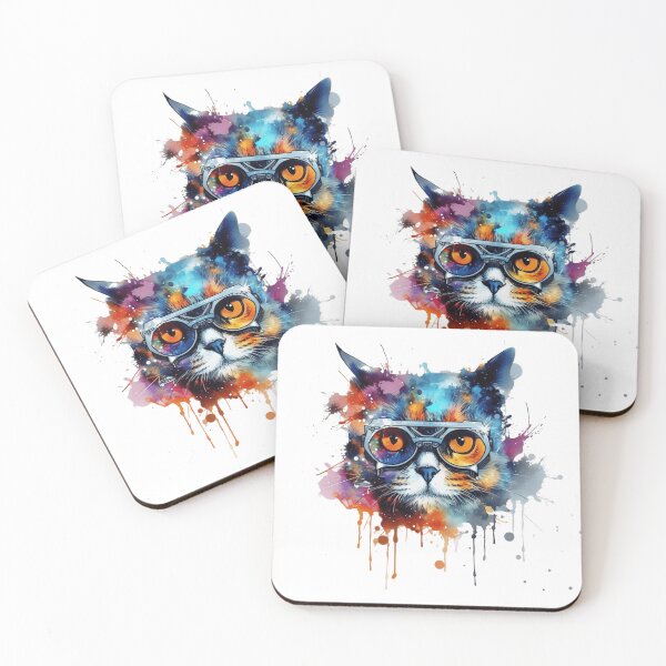 Item preview, Cat and The Attentiveness designed and sold by Hikiversity.