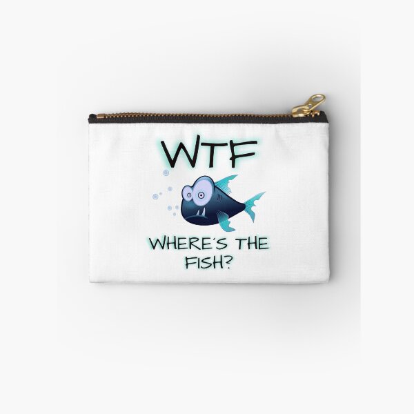 Item preview, WTF WHERE´S THE FISH? - FUNNY FISHING designed and sold by KatisDesign.