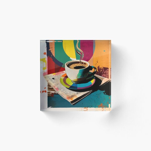 Artikelvorschau, Espresso-Impressionen: Ein Morgen in Technicolor entworfen und verkauft von Left-Hand-Tree.