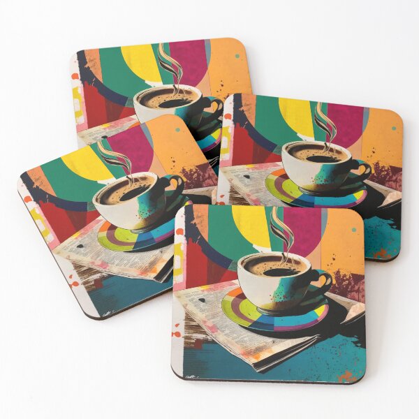 Item preview, Espresso Impressions: A Morning in Technicolour  designed and sold by Left-Hand-Tree.