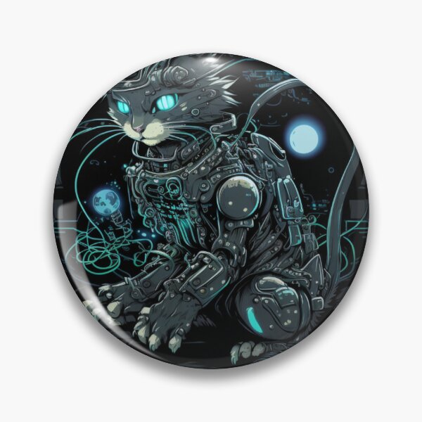 Item preview, Ccc3c_Cyberpunk Cat_25 designed and sold by CritterCuties.