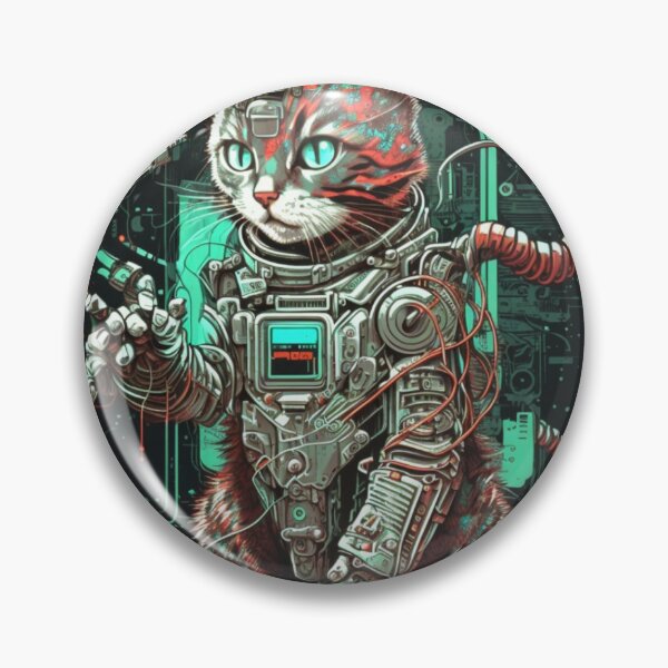 Item preview, Ccc3c_Cyberpunk Cat_26 designed and sold by CritterCuties.