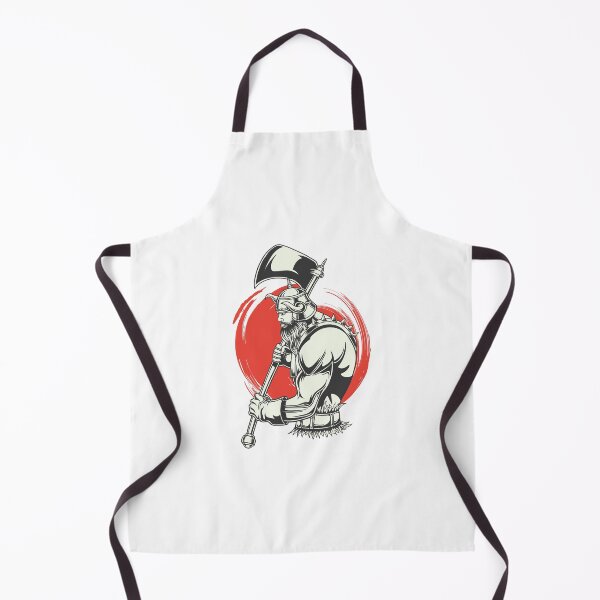 Item preview, Nordic Viking with Scythe designed and sold by SeedsplashMerch.