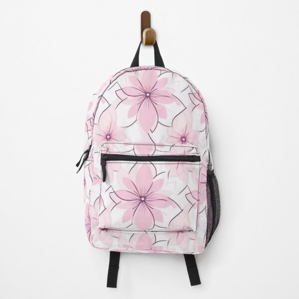 Item preview, Light pink floral pattern designed and sold by Cahlie Li.