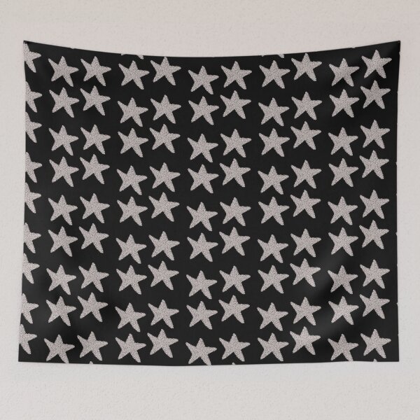 Item preview, Set of 4 Silver Stars designed and sold by notsweettea.