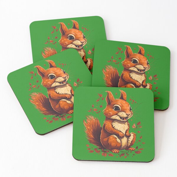 Item preview, Happy Squirrel Funny Little designed and sold by michallaga.