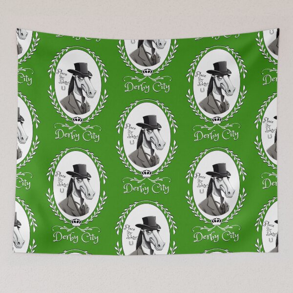 Item preview, Colección Derby City: coloque sus apuestas 6 (verde) designed and sold by TheArtfulAllie.