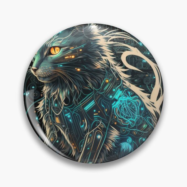 Item preview, Ccc3c_Cyberpunk Cat_29 designed and sold by CritterCuties.