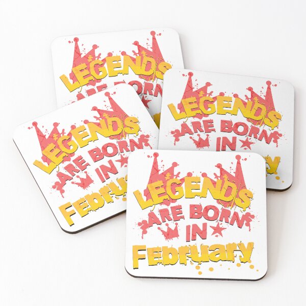 Item preview, Legends are born in February designed and sold by Melcu.
