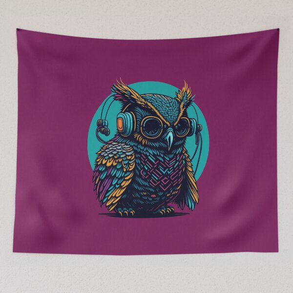Item preview, Groovy Owl designed and sold by ArcticWolf-Art.