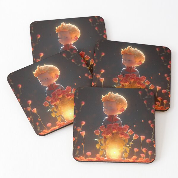 Item preview, Brightly Lit Boy with a Bouquet of Pink Roses designed and sold by FireScreen.