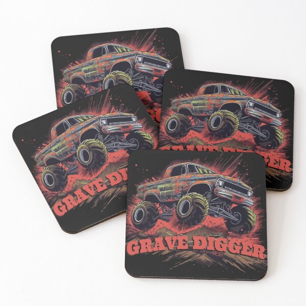 Item preview, Grave Digger Monster Truck designed and sold by DigitalArt BoutiqueRS.