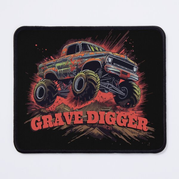 Item preview, Grave Digger Monster Truck designed and sold by DigitalArt BoutiqueRS.