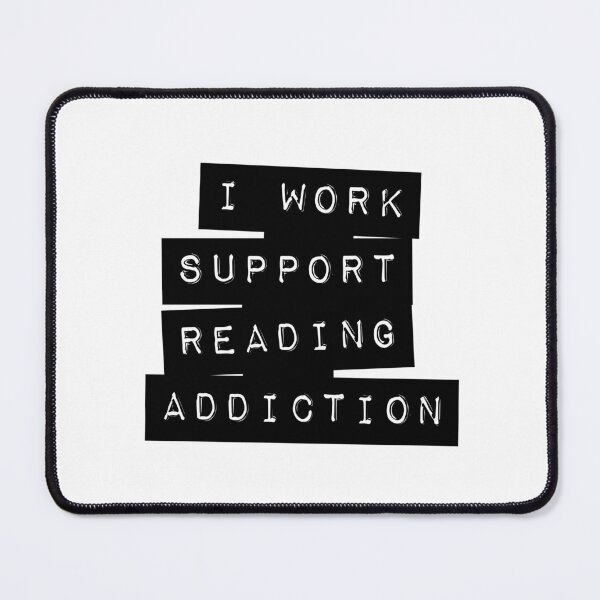 Item preview, Reading Addiction designed and sold by JLBookshelf.
