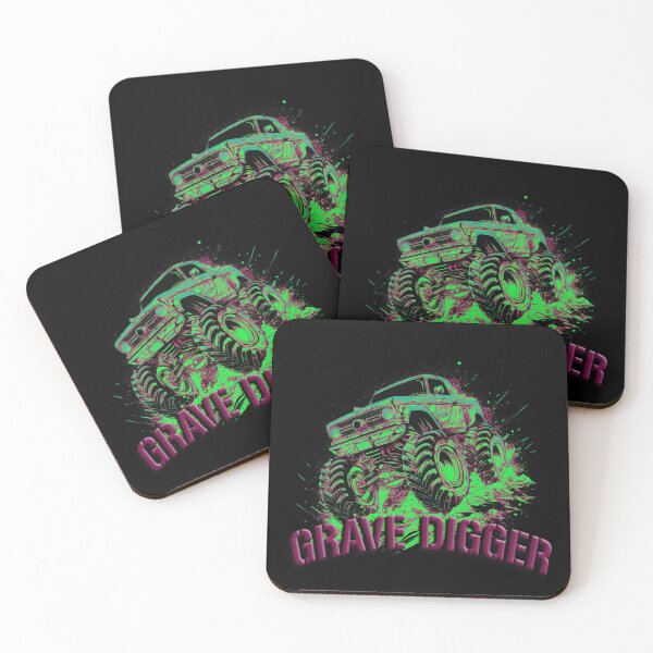 Item preview, Grave Digger Monster Truck designed and sold by DigitalArt BoutiqueRS.