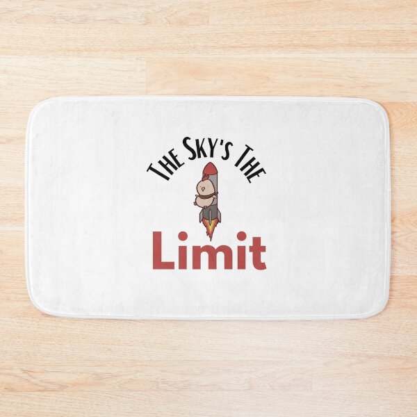 Item preview, The Sky's The Limit Cartoon Chicken Rocket designed and sold by ThumboArtBumbo.