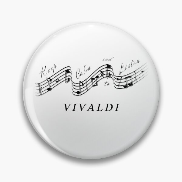 Item preview, Antonio Vivaldi - Keep calm and listen to - Best Classical Music Composer designed and sold by Vintage-TM.