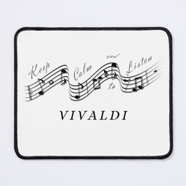 Item preview, Antonio Vivaldi - Keep calm and listen to - Best Classical Music Composer designed and sold by Vintage-TM.