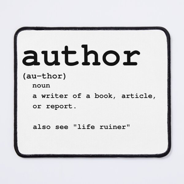 Item preview, Author Defined designed and sold by JLBookshelf.