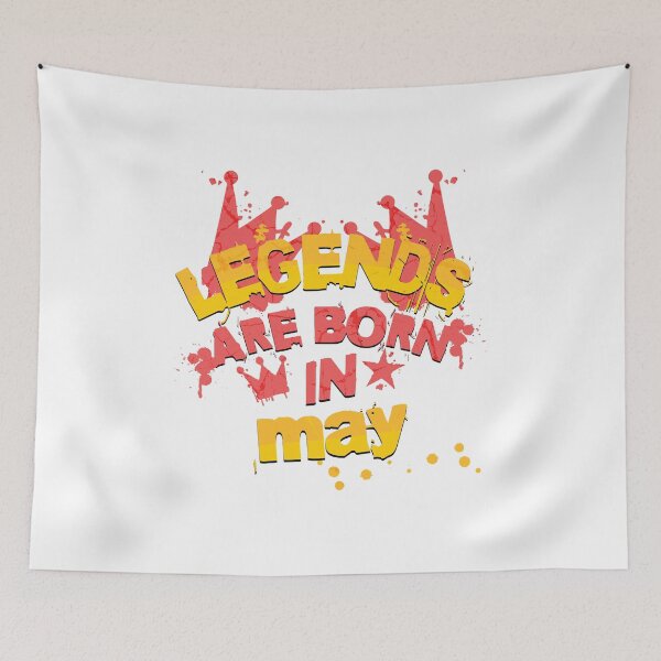 Item preview, Legends are born in May designed and sold by Melcu.