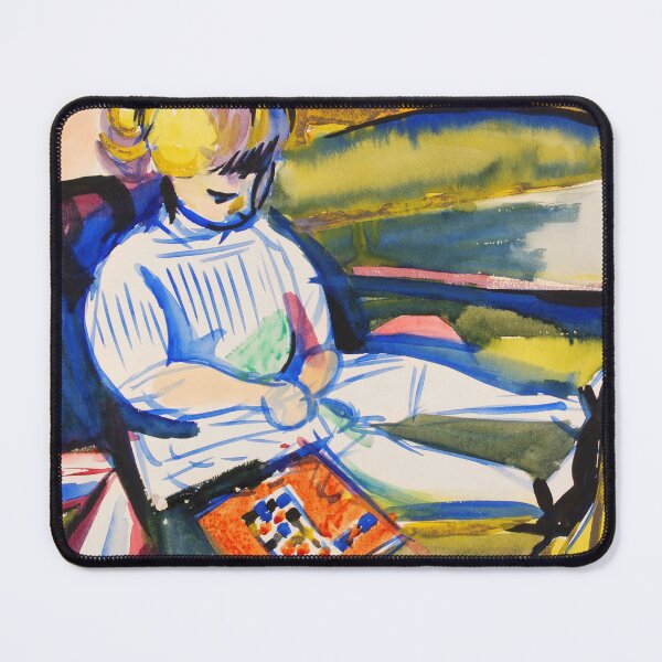 Item preview, Henry Lyman Saÿen - Child on Sofa c. 1914-1918 - Fauvism and Cubism Modern Art designed and sold by Vintage-TM.