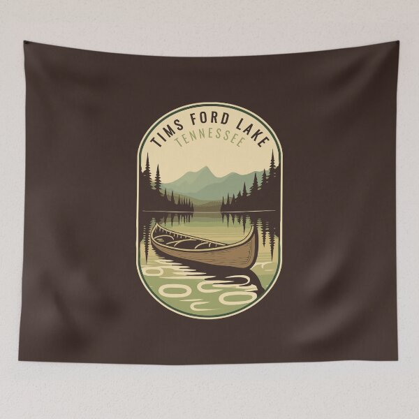 Item preview, Tims Ford Lake Tennessee Emblem designed and sold by KrisSidDesigns.