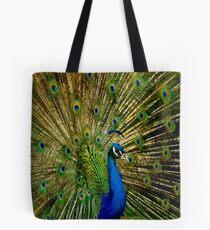 Peacock Eyes Tote Bag