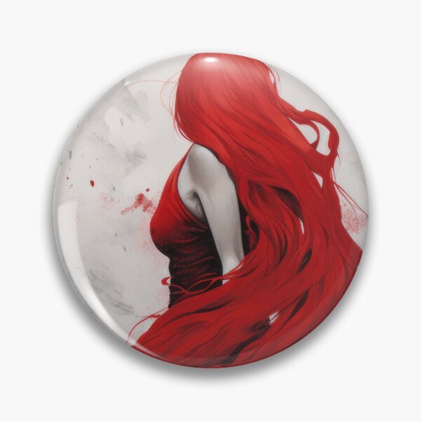 Item preview, Animated Woman with Red Hair designed and sold by FireScreen.