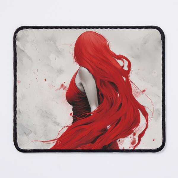 Item preview, Animated Woman with Red Hair designed and sold by FireScreen.