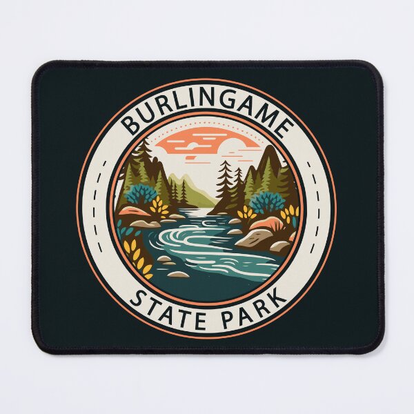 Item preview, Burlingame State Park Rhode Island Badge designed and sold by KrisSidDesigns.