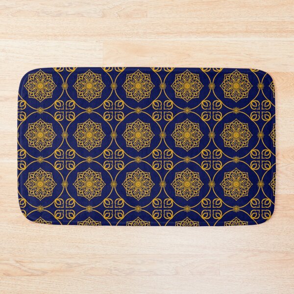 Item preview, Ikat Pattern Blue Ikat Pattern Geometric Pattern designed and sold by Apkdesigner.