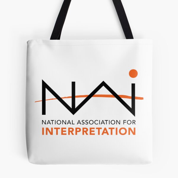 Item preview, Logotipo NAI - Negro/Naranja designed and sold by National Assocation for Interpretation.