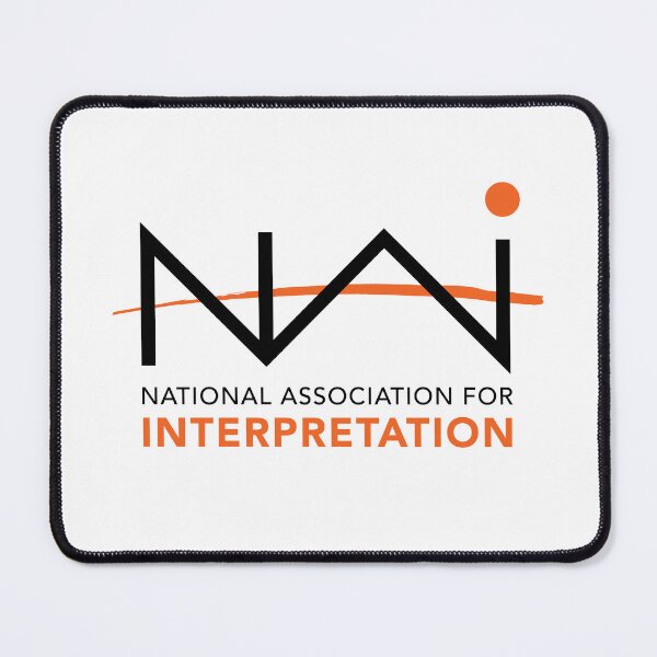 Item preview, NAI Logo - Black/Orange designed and sold by National Assocation for Interpretation.