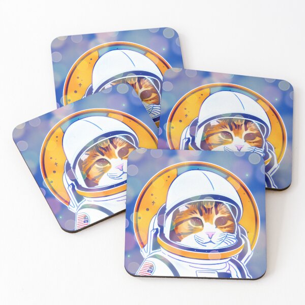 Item preview, astro cat designed and sold by Gourmetkater.