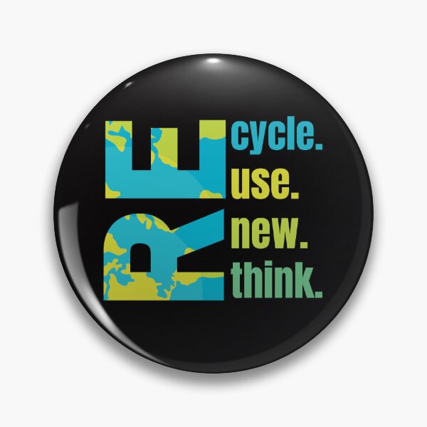 Item preview, Recycle Reuse Renew Rethink Crisis Environmental Activism designed and sold by Cheeeeky.