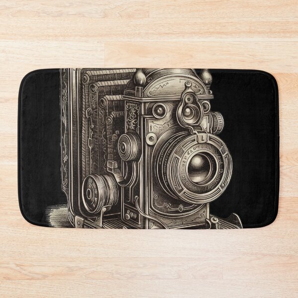 Item preview, antique camera steampunk Victorian era art designed and sold by Dreamakerstudio.