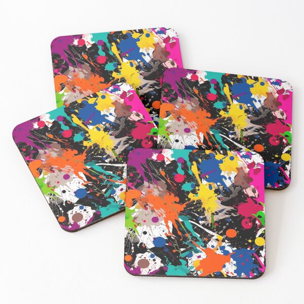 Item preview, Paint Splatter, Paint, Drops, Splashes, Pattern, Colorful, Graffiti, Street Art designed and sold by Lennybert.