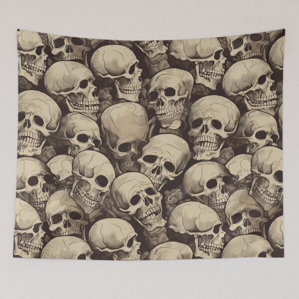 Item preview, Extra Teeth Skulls designed and sold by Fungal-Art.