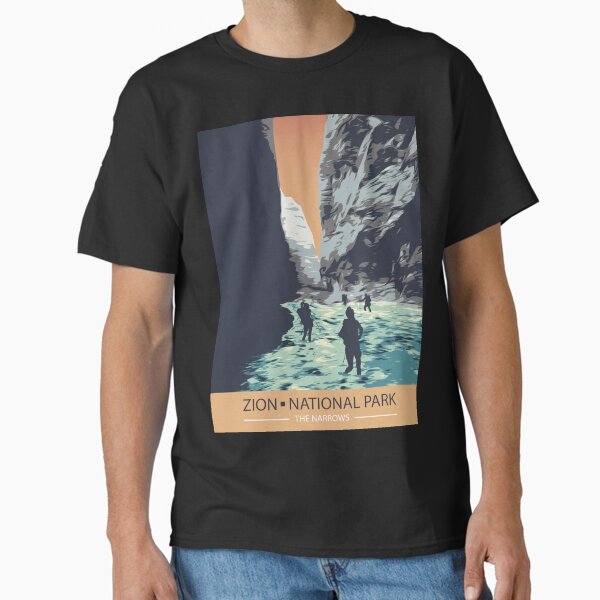 Vista previa del artículo con la obra «Parque Nacional Zion», diseñado y vendido por cute-tees.