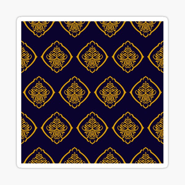 Item preview, Ikat Pattern Blue Ikat Pattern Geometric Pattern  designed and sold by Apkdesigner.