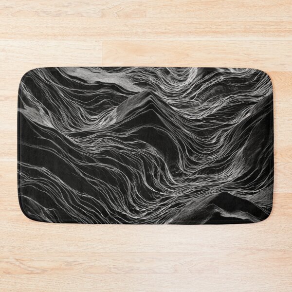 Item preview, Black and White Wavy Lines designed and sold by colorcraze-.