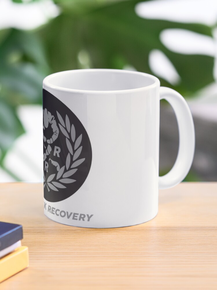 Thumbnail 1 of 6, Coffee Mug, PUNK ROCK RECOVERY designed and sold by greenarmyman.
