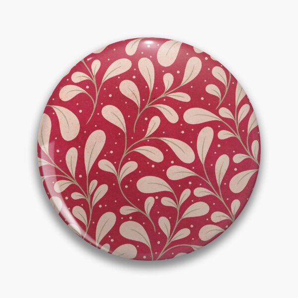 Item preview, Hot Crimson Floral Pattern designed and sold by RebeccaFlaherty.