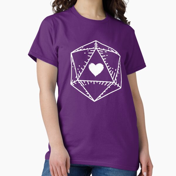 Item preview, Love the D20 - purple  designed and sold by InkStars.
