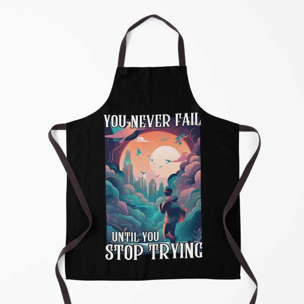 Item preview, You Never Fail Until You Stop Trying designed and sold by letsgetinspired.