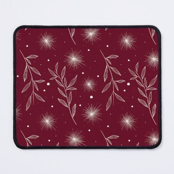 Item preview, Cream & Burgundy Floral designed and sold by JustForYoubySJ.