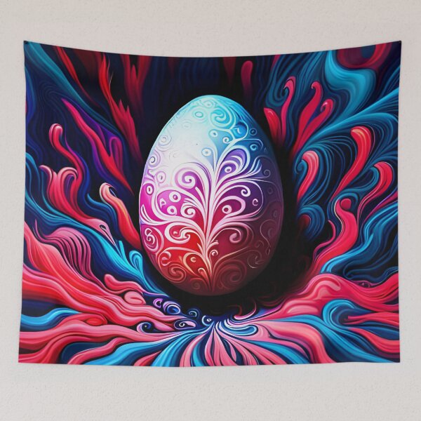 Item preview, Easter colorful egg designed and sold by REALDesign-Shop.