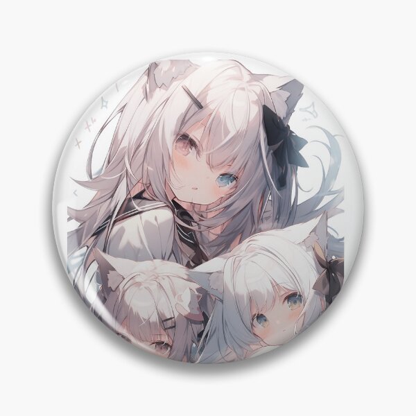 Item preview, Cute Anime Neko Girl designed and sold by Hikiversity.